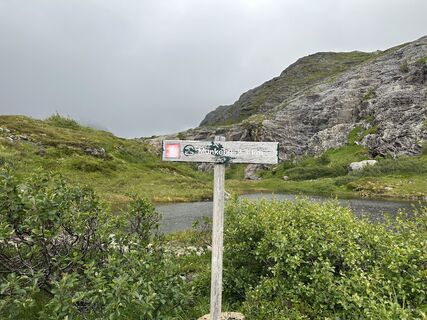Foto von Yves Ecuyer entlang der Tour