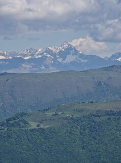Zdjęcie z Cristian Mario Rota wzdłuż trasy