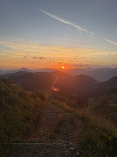 Foto von Hauptmann Kilian entlang der Tour