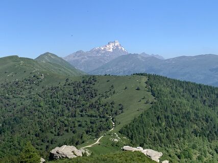 Foto von Toni Lerda entlang der Tour