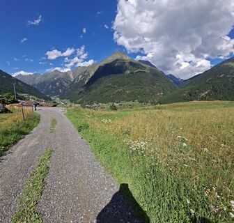 Photo de Cordula Faupel le long du parcours