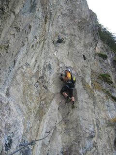 Steinwand Klettersteig (C/D)
