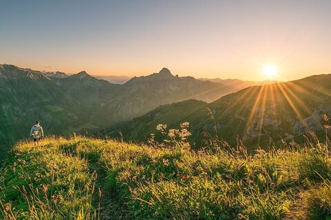 Sonnenuntergang Höferspitze