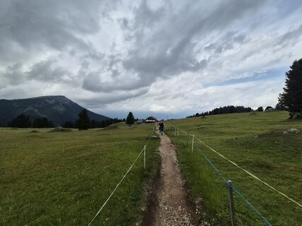 Photo de Oksana Zokhniuk le long du parcours