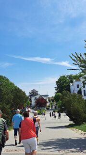 Foto von Magdalena Hartmann entlang der Tour