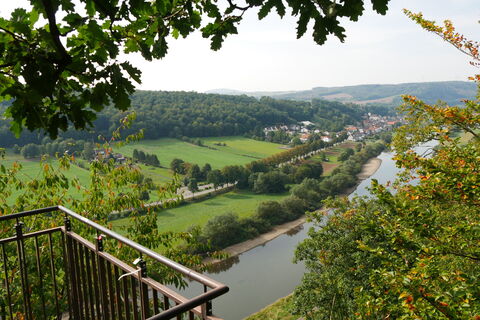 Blick vom Weser-Skywalk