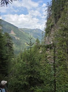 Photo de Rudolf Sackl le long du parcours