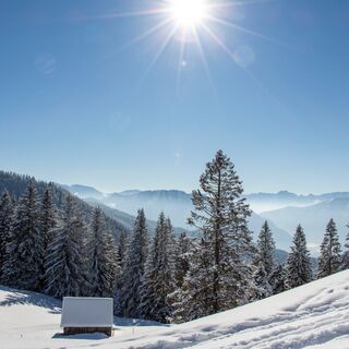 Winterwanderung Hörnle Sattle