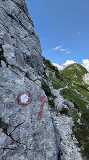 Foto von Klementina Gartner entlang der Tour