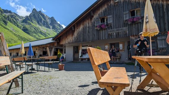 Foto von Klaus Lehner entlang der Tour