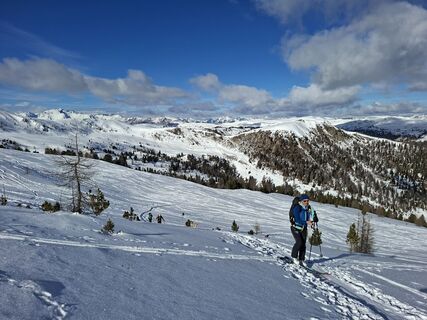 Foto von Jonas Seebacher entlang der Tour