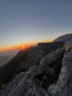 Zdjęcie z Elias Landerdinger wzdłuż trasy