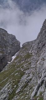 Foto de Tullio Zanchi a lo largo del recorrido