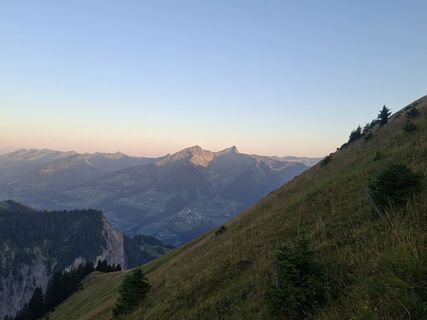 Foto von Karl-Heinz Martin entlang der Tour