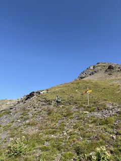 Photo de Takashi Araki le long du parcours