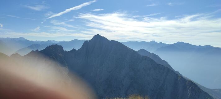 Photo de Michele Goffi le long du parcours
