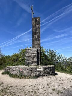 Foto de Péter Mészáros a lo largo del recorrido