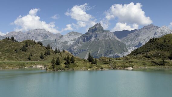 Photo de Peter Burki le long du parcours