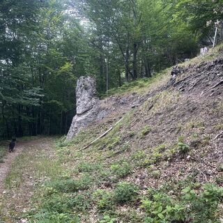 Foto von Nicole Muck entlang der Tour