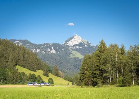 Mit der BRB Richtung Wendelstein