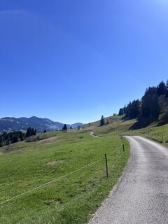 Foto von Maria Metzler entlang der Tour