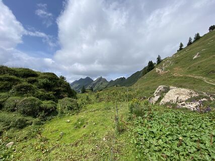 Foto de Juergen Rehg a lo largo del recorrido