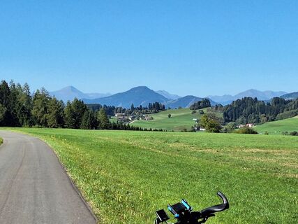 Photo de Isabella Peinsold-Klammer le long du parcours