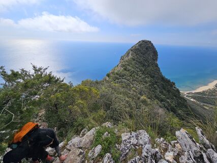 Foto von Alessio Satta entlang der Tour