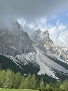 Foto de Andrea Paoletti a lo largo del recorrido