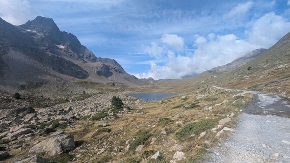 Foto von Stefano Manzoni entlang der Tour