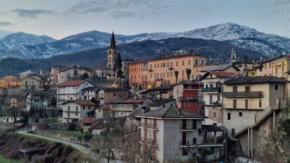Foto von Fabrizi Mellano entlang der Tour
