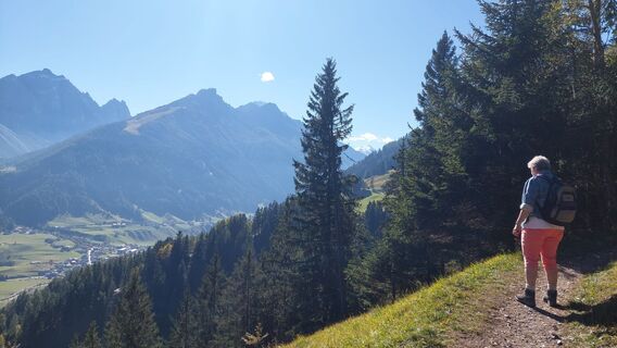 Foto von Walter Jenewein entlang der Tour