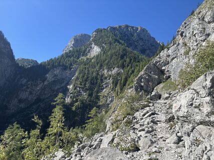 Photo de Hannah Anyan le long du parcours