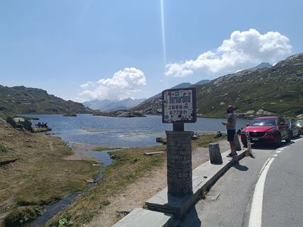 Foto von Thomas Waldraff entlang der Tour