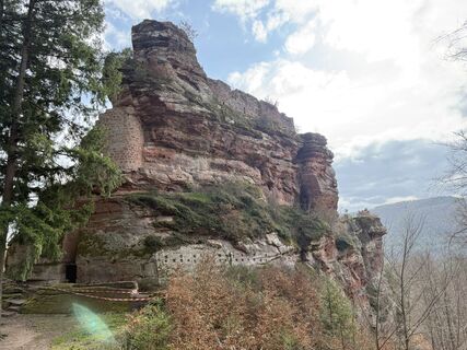 Foto von Norbert Herbig entlang der Tour