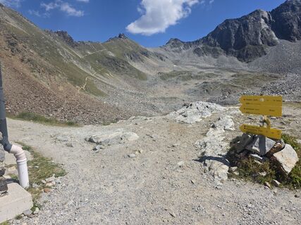 Foto de Peter Griesbach a lo largo del recorrido