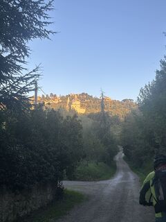 Foto von Brunhild Ernst entlang der Tour