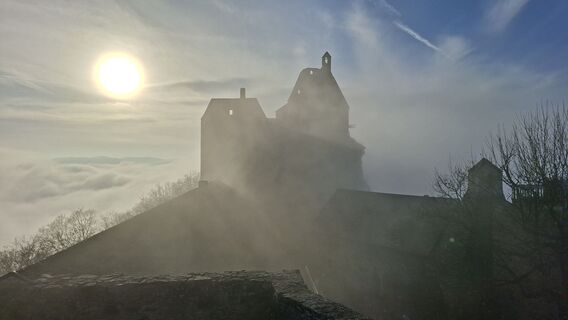 Foto von Werner entlang der Tour