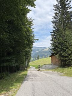 Photo de Heinz Sperl le long du parcours