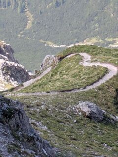 Photo de Martin Glaser le long du parcours