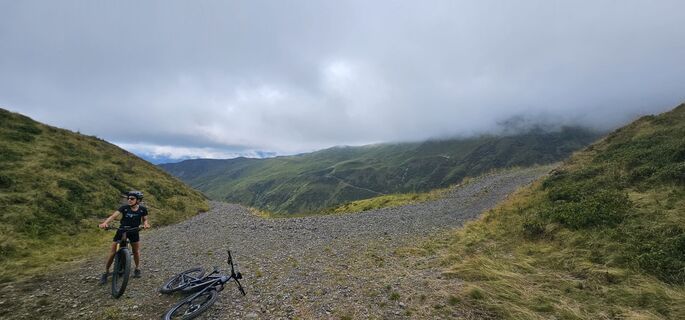 Zdjęcie z Nico wzdłuż trasy
