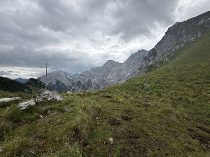 Photo de Robert Corazza le long du parcours