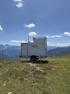 Foto von Markus Weig entlang der Tour