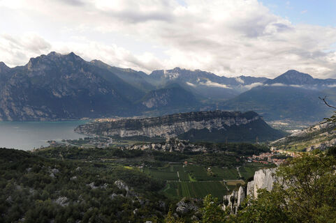 Ausblick vom Segrom (auf der Straße nach Malga Zures)