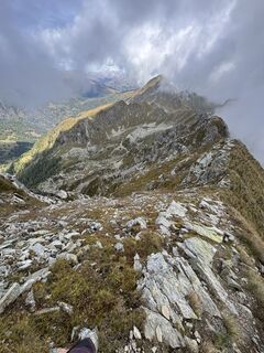 Foto de Antonia Dangl a lo largo del recorrido
