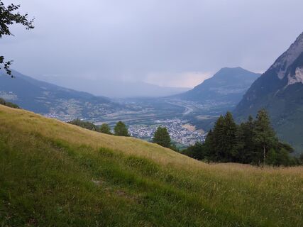 Foto von Peter Seliner entlang der Tour