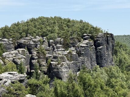 Foto von Norbert Herbig entlang der Tour