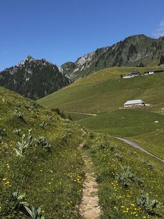 Foto von Sascha Huber entlang der Tour