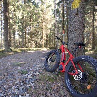 Radfahren am Aurinkovuori