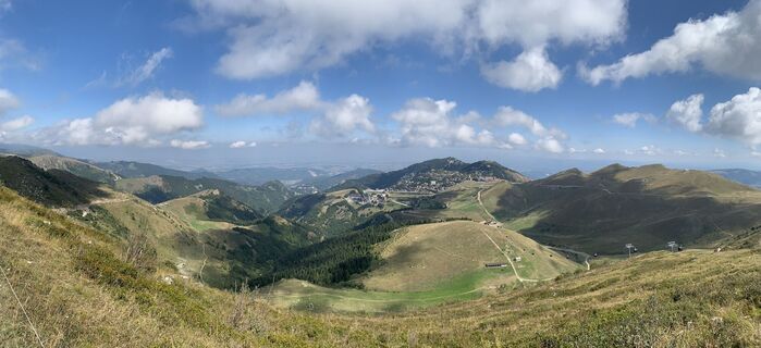 Foto von Toni Lerda entlang der Tour